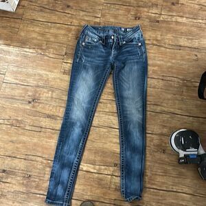 Size 25 Miss Me Skinny Jeans